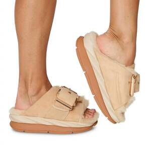 NEW 4CCCCEES women's mellow laze sandal in sand